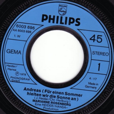 Marianne Rosenberg - Andreas